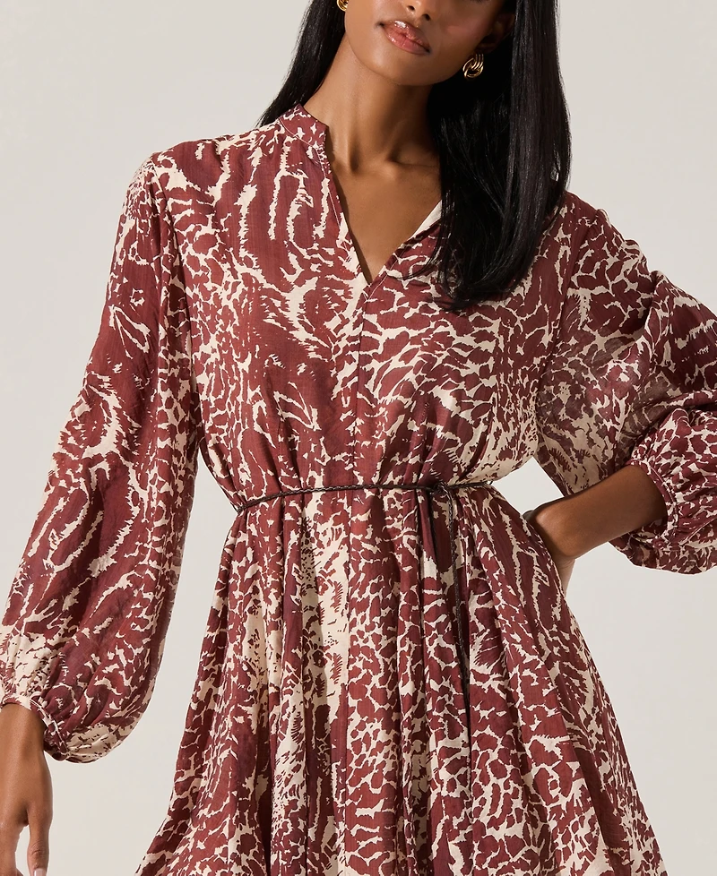 Astr the Label Women's Marisela Long-Sleeve Dress