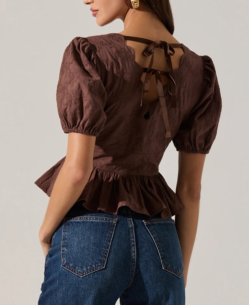 Astr the Label Women's Arely V-Neck Top
