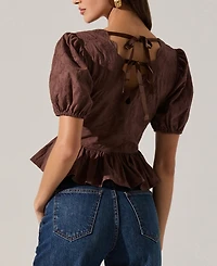 Astr the Label Women's Arely V-Neck Top