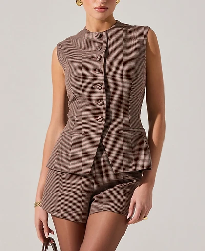 Astr the Label Women's Gisselle Crewneck Vest