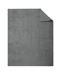 Levtex Velvet Stitch Reversible Quilted Throw, 50" x 60"