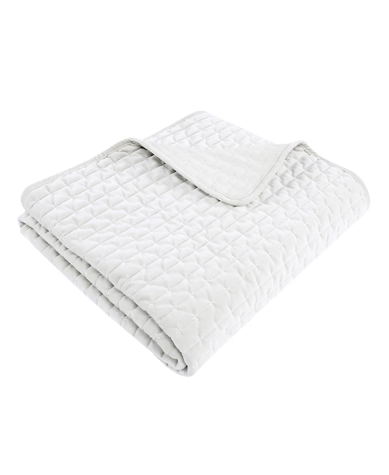 Levtex Velvet Stitch Reversible Quilted Throw, 50" x 60"
