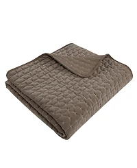 Levtex Velvet Stitch Reversible Quilted Throw, 50" x 60"