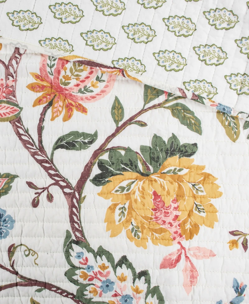 Levtex Maileen Reversible Quilted Throw, 50" x 60"