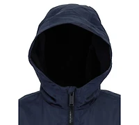 Michael Kors Big and Toddler Boys Fleece Lined Zipper Rain Jacket
