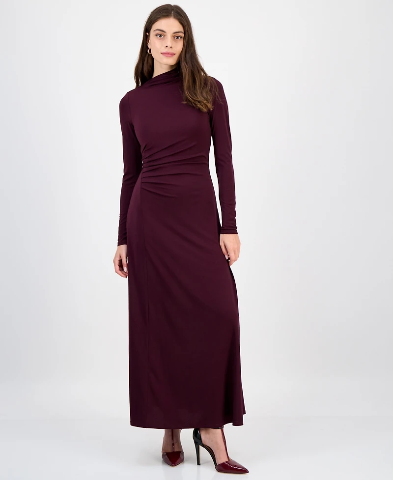 Rachel Roy Women's Ramy Long-Sleeve Pull-On Maxi Dress