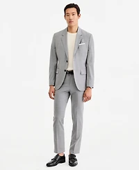 Hugo by Boss Men's Modern-Fit Dark Gray Suit Separates Jacket