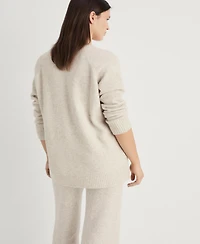 Mango Women's V-Neck Knit Sweater
