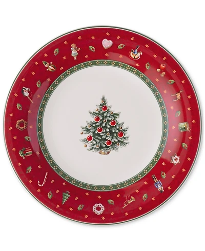 Villeroy & Boch Toys Delight Round Red Dessert Plate