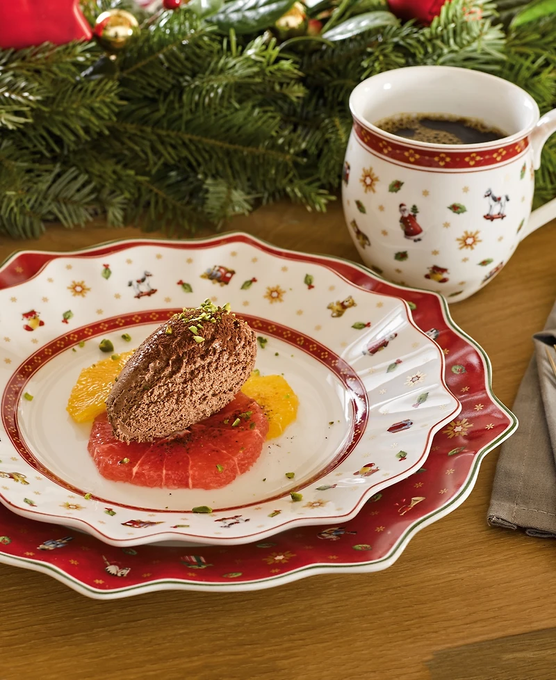 Villeroy & Boch Toy's Delight Red Dinner Plate