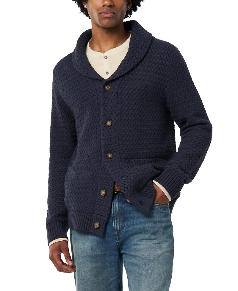 Buffalo David Bitton Men's Wendell Button-Up Cardigan Sweater