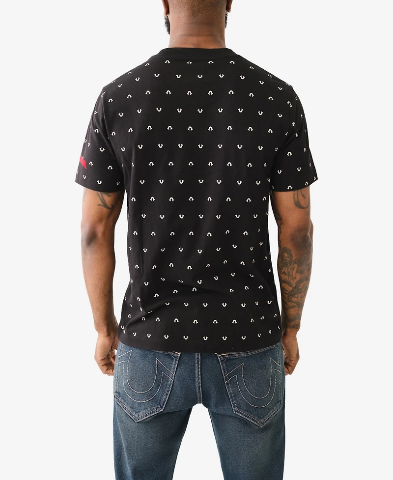 True Religion Men's Horseshoe Logo T-Shirt