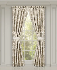 J Queen New York Amaretto Window Panel Pair