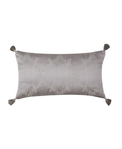 J Queen New York Mary Boudoir Embellished Decorative Pillow, 15" x 21"