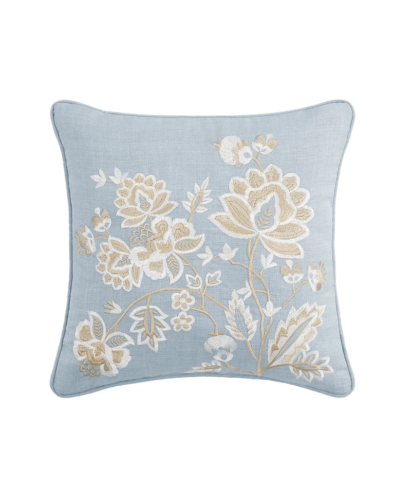 J Queen New York Garden Bloom Square Decorative Pillow, 18" x 18"