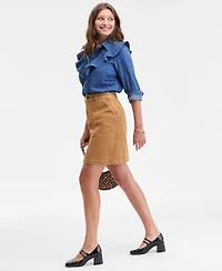 On 34th Women's Corduroy Mini Skirt, Macy's Exclusive