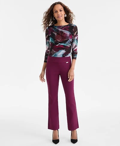 I.n.c. International Concepts Petite Mid-Rise Bootcut Pants, & Short, Created for Macy's