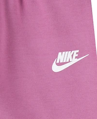 Nike Toddler Girls 3-Piece Magic Flamingo Vest, Long Sleeve T-Shirt and Pull On Pant Set