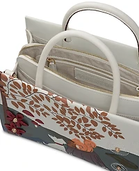 Radley London Woodland Wander Small Leather Zip Top Grab Bag