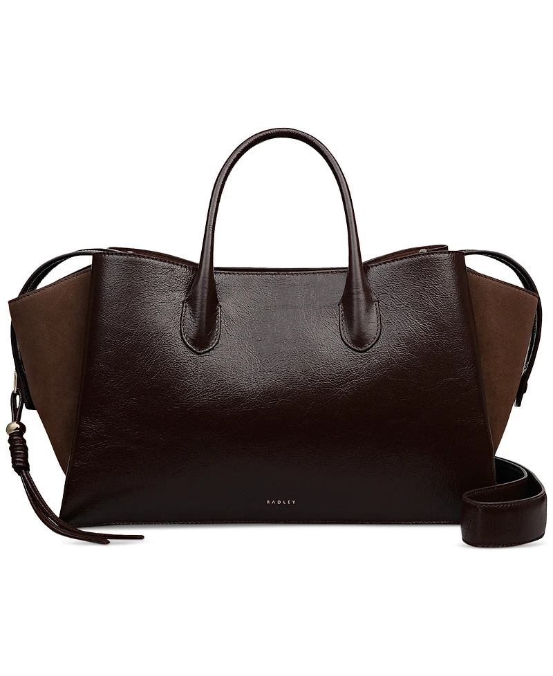 Radley London The Romilly Extra Large Leather Zip Top Grab Bag