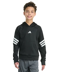 adidas Big Boys Long Sleeve Pull-On Hoodie Sweatshirt