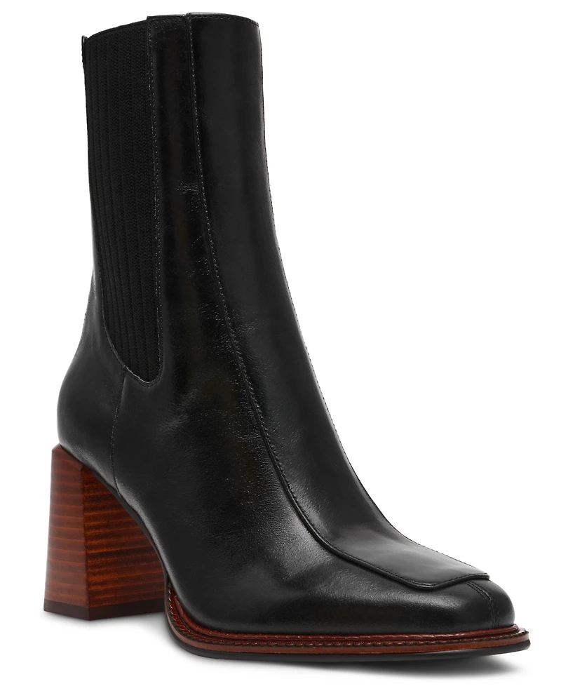Steve Madden Women's Downtown Block-Heel Chelsea Booties