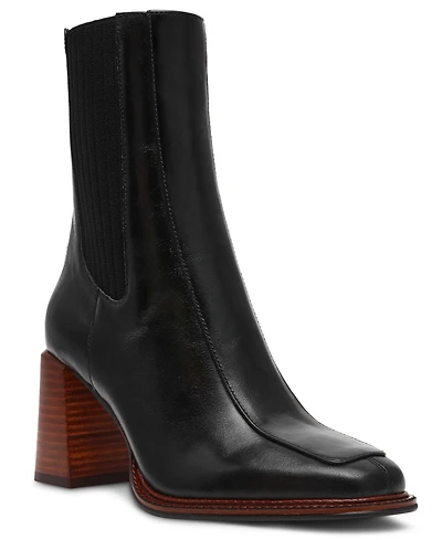 Steve Madden Women's Downtown Block-Heel Chelsea Booties