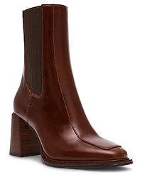 Steve Madden Women's Downtown Block-Heel Chelsea Booties