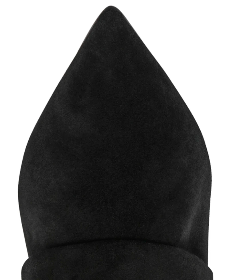 Steve Madden Women's Luca Wide-Calf Slouchy Kitten-Heel Dress Boots