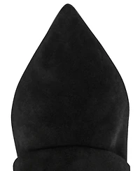 Steve Madden Women's Luca Wide-Calf Slouchy Kitten-Heel Dress Boots