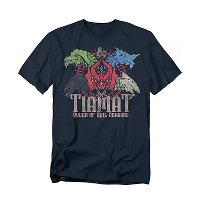 Logovision Men's Dungeons And Dragons Tiamat Queen Of Evil T-Shirt