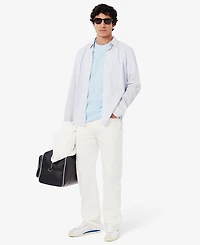 Lacoste Men's Classic Fit Short Sleeve Crewneck Logo T-Shirt