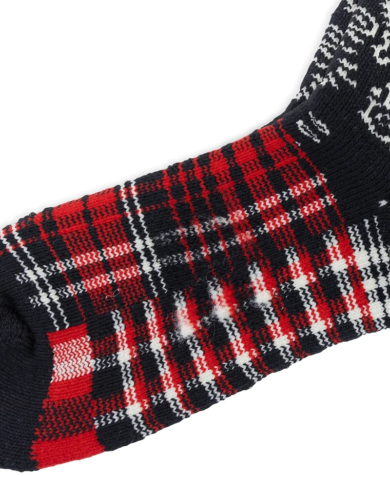 Polo Ralph Lauren Men's Patchwork Bear Embroidered Crew Socks