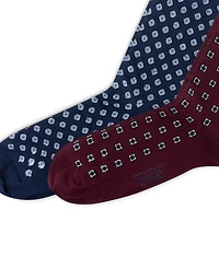 Polo Ralph Lauren Men's 2-Pack Foulard Socks
