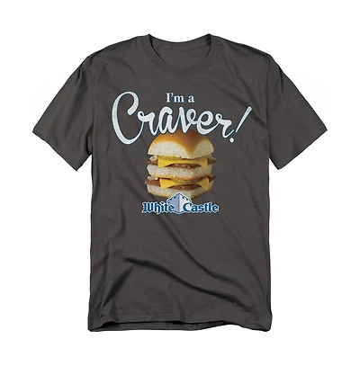 Logovision Men's White Castle Craver T-Shirt