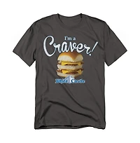 Logovision Men's White Castle Craver T-Shirt