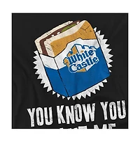 Logovision Big & Tall White Castle Want Me T-Shirt