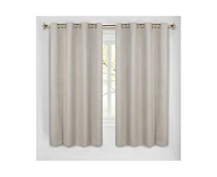 Superior Nyan 100% Blackout Machine Washable Curtains, Set of 2 Panels