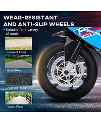 Aosom Multi-Terrain Motorbike for Kids, Battery-Operated Ride-on Vehicle