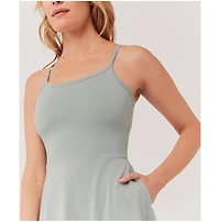 Pact Women's Organic Cotton Fit & Flare Midi Dress