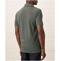 Pact Men's Organic Cotton Luxe Stretch Jersey Slim Polo
