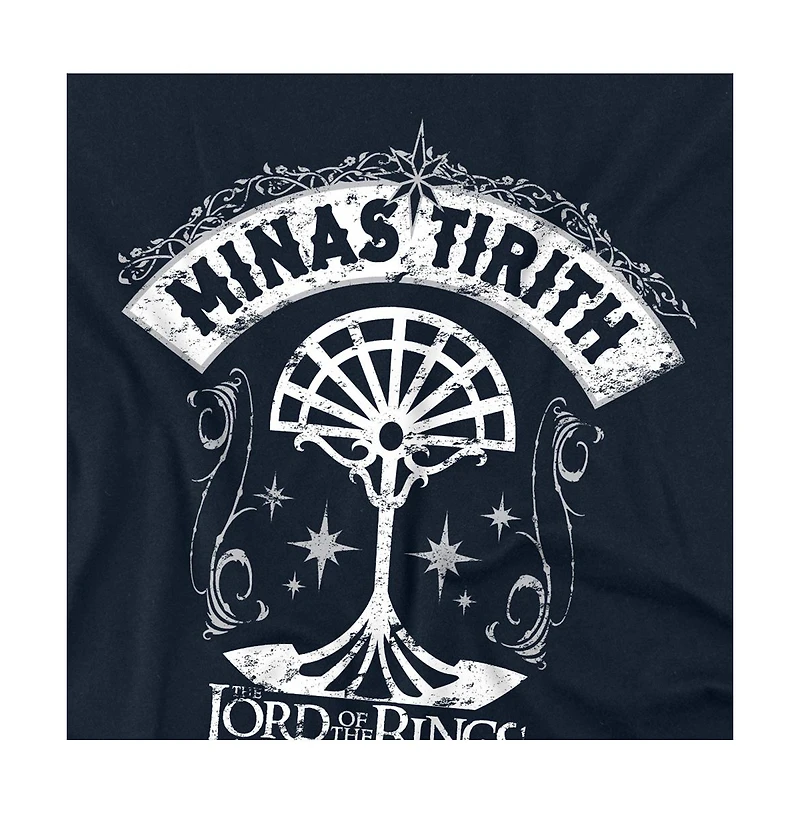 Logovision Men's Lord Of The Rings Minas Tirith T-Shirt