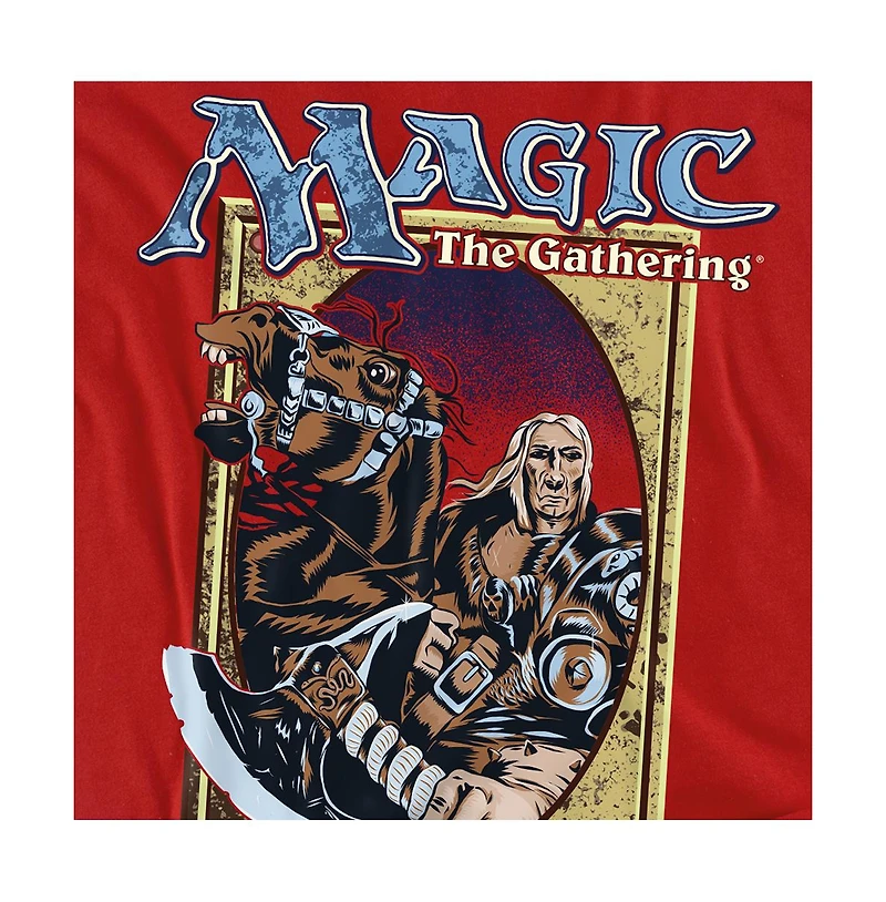 Logovision Men's Magic The Gathering Fifth Edition Deck Art T-Shirt