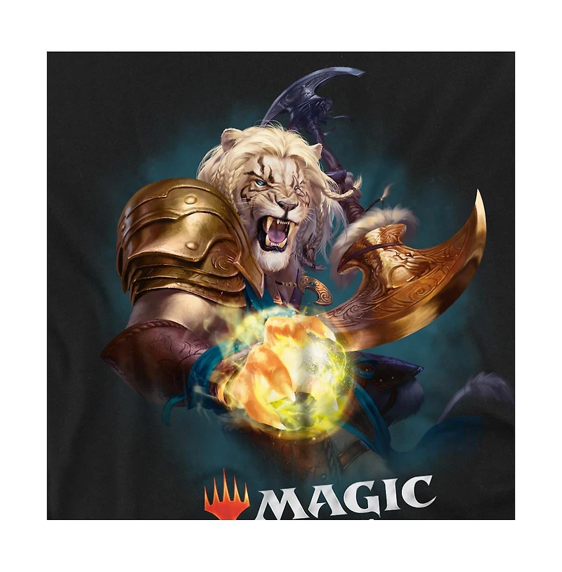 Logovision Men's Magic The Gathering Ajani T-Shirt