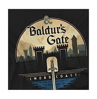 Logovision Men's Dungeons And Dragons Baldur's Gate T-Shirt