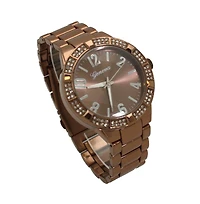 Copper Elegant Rhinestiones Women Watch