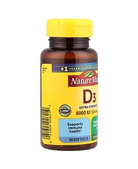 Nature Made D3 125 mcg (5 000 Iu)