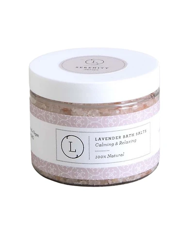 Lizush Natural Lavender Bath Salt Soak, 9oz