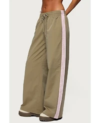 Edikted Women's Annabella Nylon Track Pants