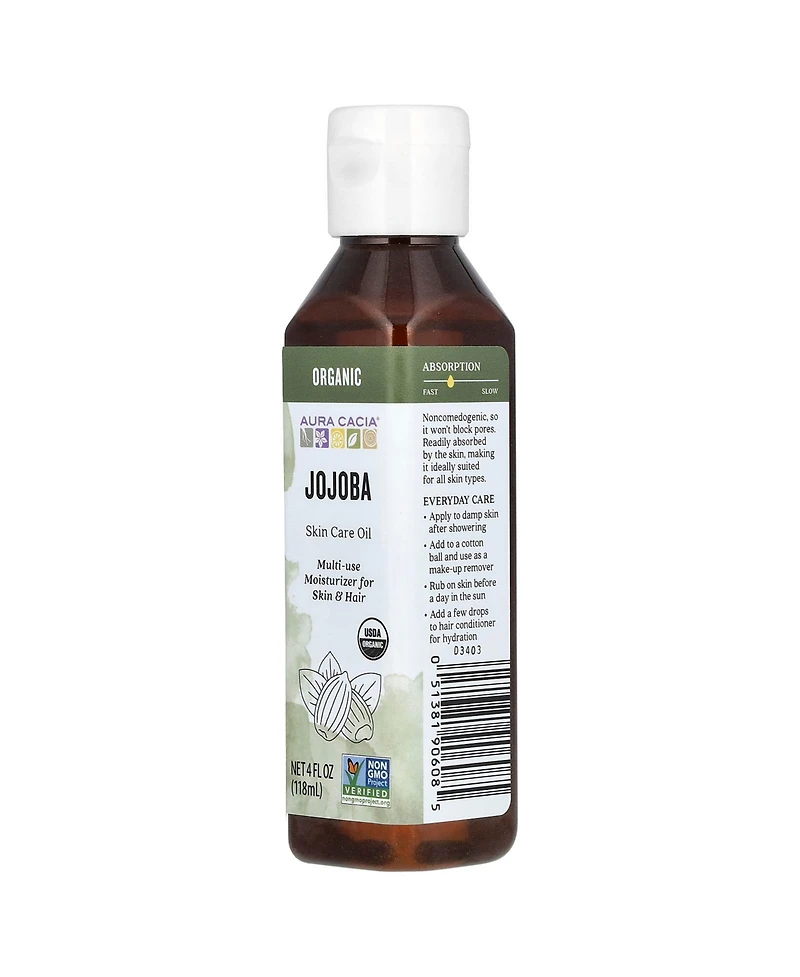 Aura Cacia Organic Skin Care Oil Jojoba